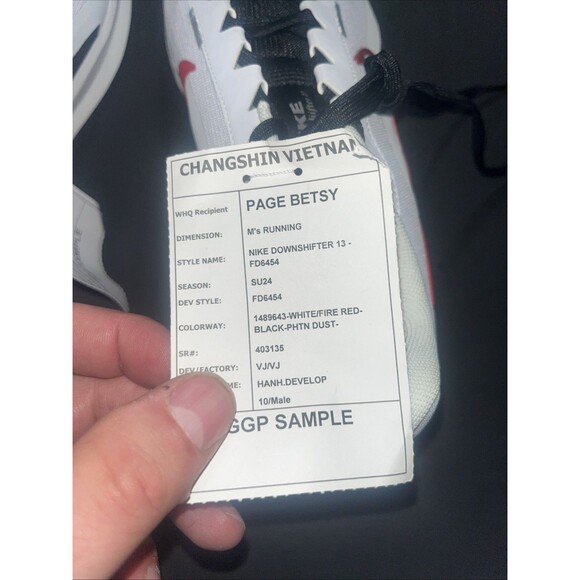 Nike Down Shifter 13 Ggp Sample Pair  Size 10 Rare Usually Ggp Is A 1of 3 Pair main image 9